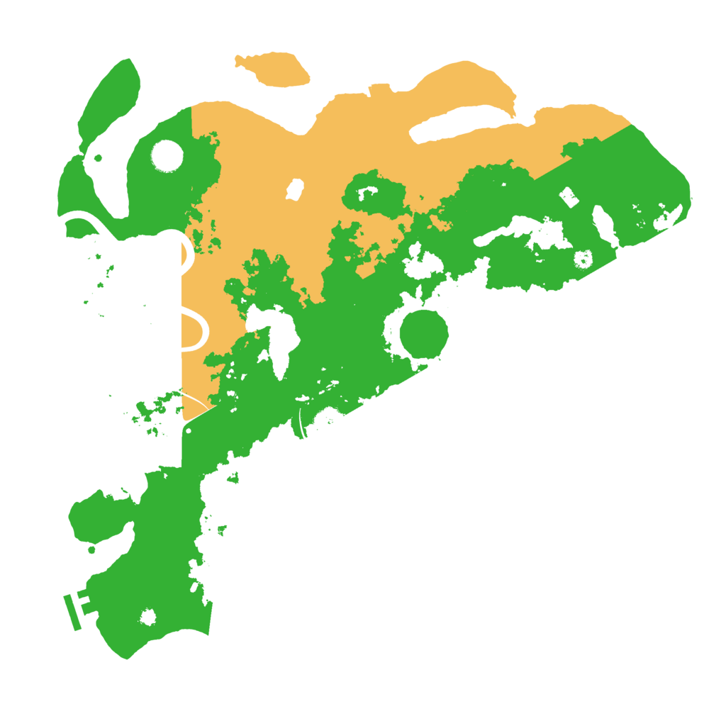 Biome Rust Map: Procedural Map, Size: 4000, Seed: 754961