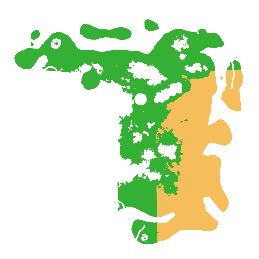 Biome Rust Map: Procedural Map, Size: 3750, Seed: 597423695