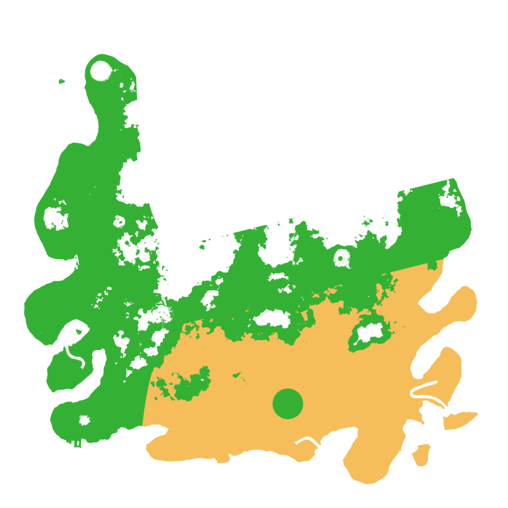 Biome Rust Map: Procedural Map, Size: 4400, Seed: 24305497
