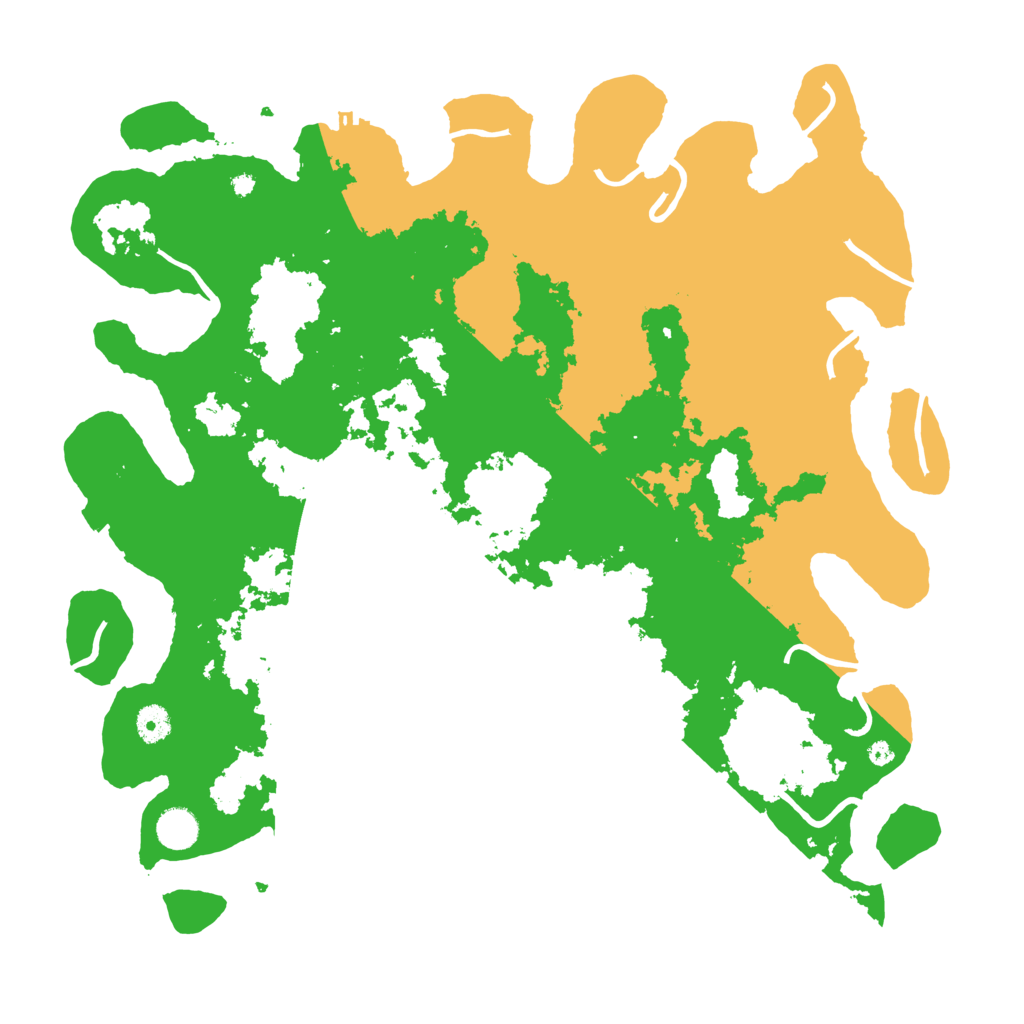 Biome Rust Map: Procedural Map, Size: 4300, Seed: 70464981