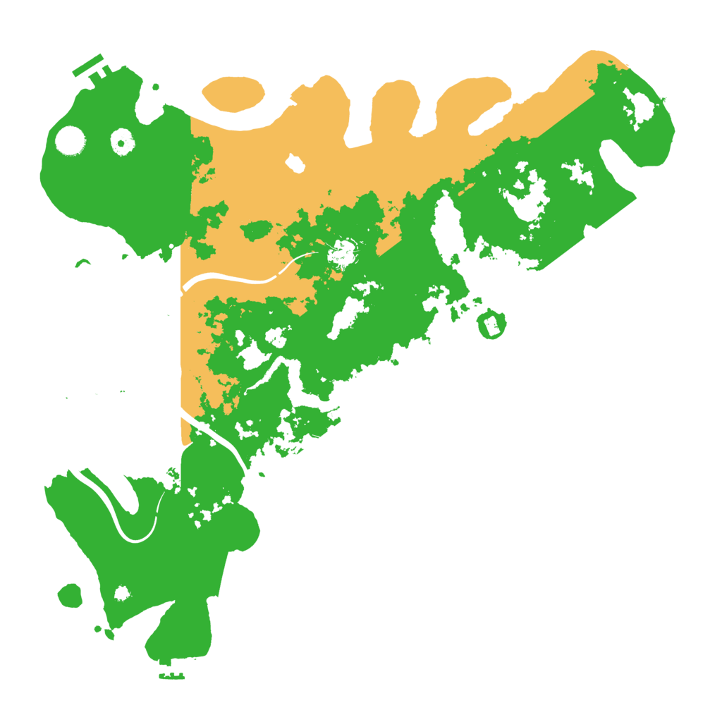 Biome Rust Map: Procedural Map, Size: 4300, Seed: 34621694