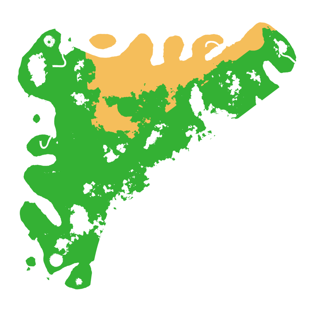 Biome Rust Map: Procedural Map, Size: 4300, Seed: 34621694