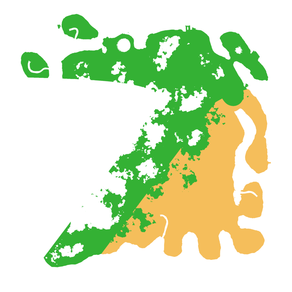 Biome Rust Map: Procedural Map, Size: 3850, Seed: 35386627