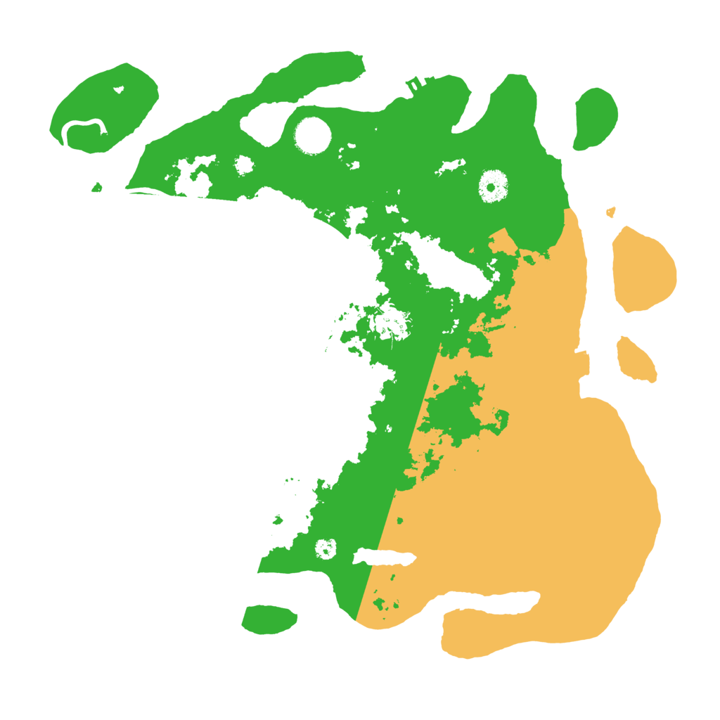 Biome Rust Map: Procedural Map, Size: 3450, Seed: 37002001