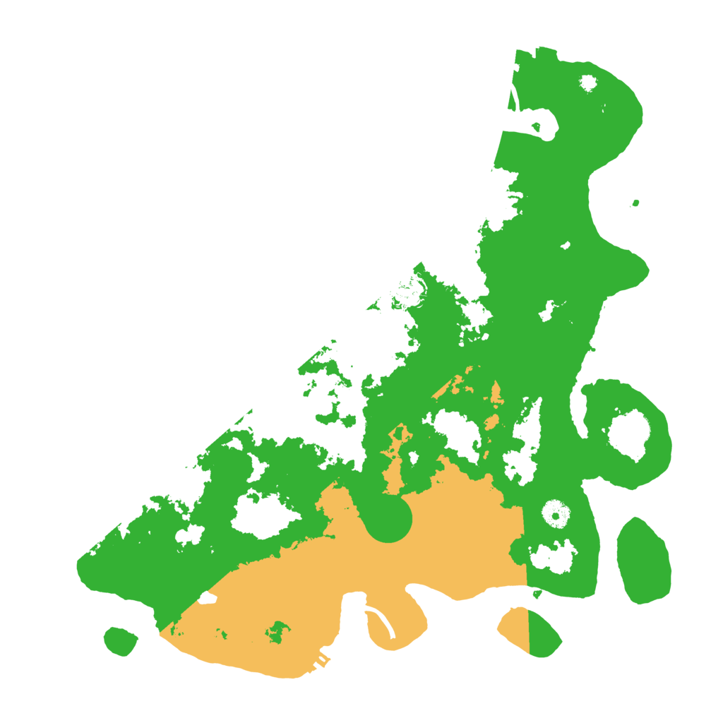Biome Rust Map: Procedural Map, Size: 3950, Seed: 1685688