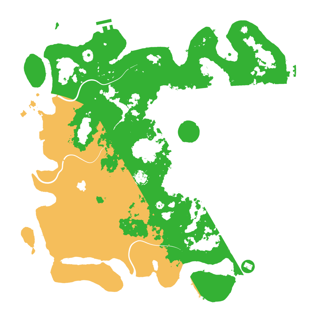 Biome Rust Map: Procedural Map, Size: 4100, Seed: 20231104