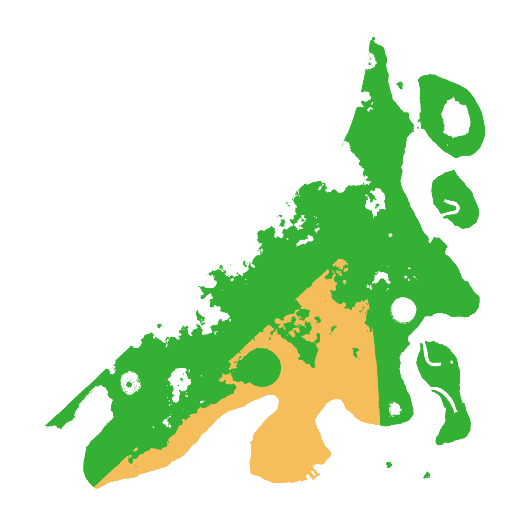 Biome Rust Map: Procedural Map, Size: 3650, Seed: 76539660