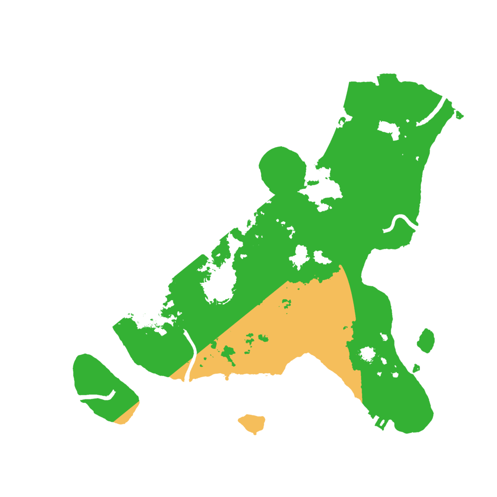 Biome Rust Map: Procedural Map, Size: 3000, Seed: 575780973