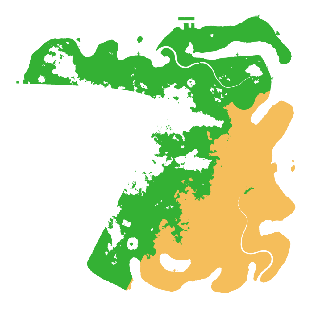 Biome Rust Map: Procedural Map, Size: 3950, Seed: 48467670
