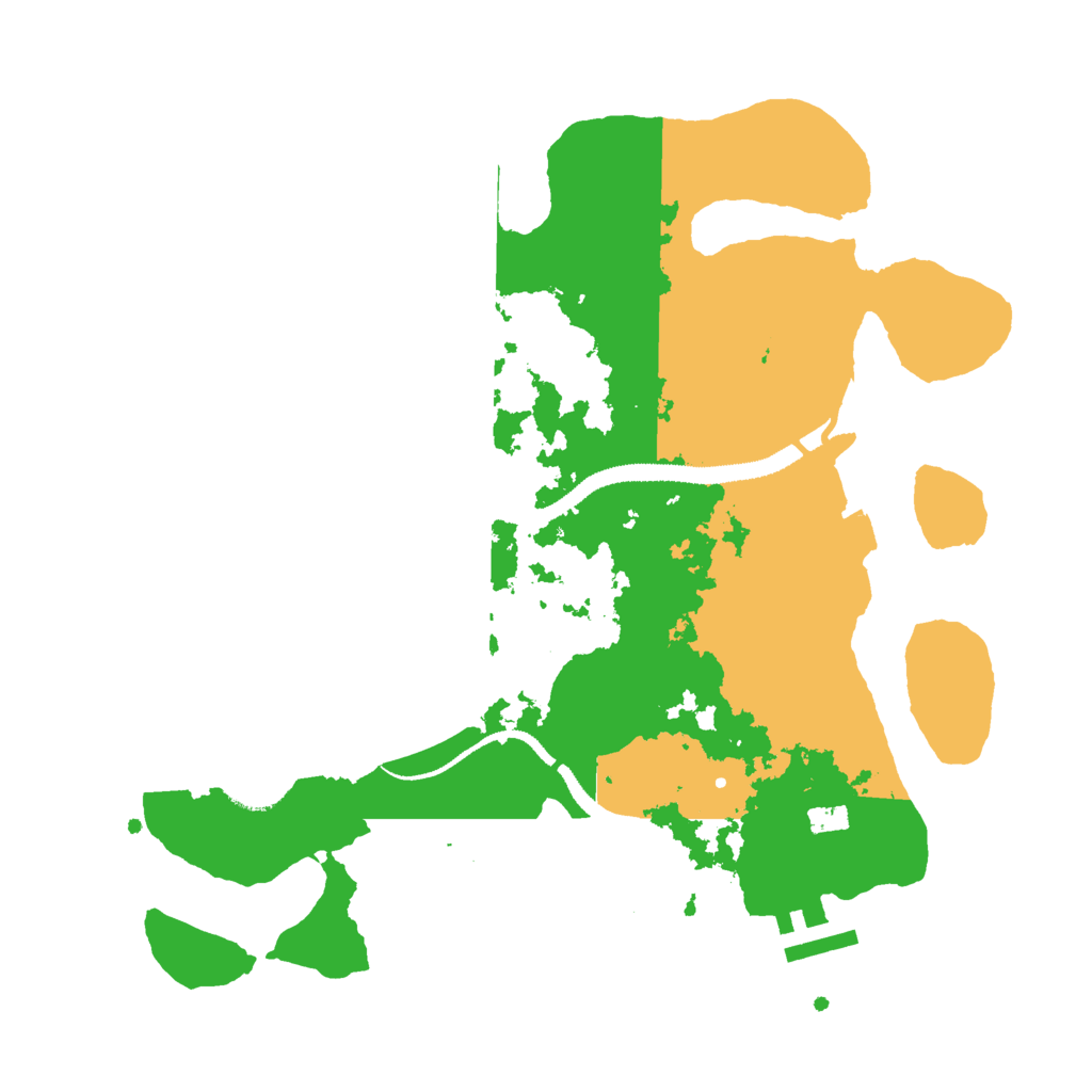 Biome Rust Map: Procedural Map, Size: 3000, Seed: 715849