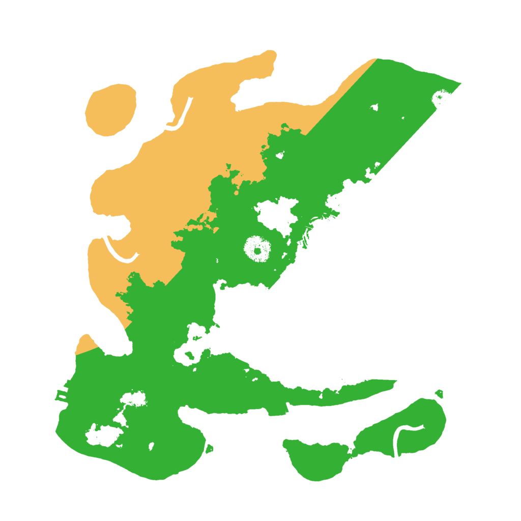 Biome Rust Map: Procedural Map, Size: 3000, Seed: 598789341
