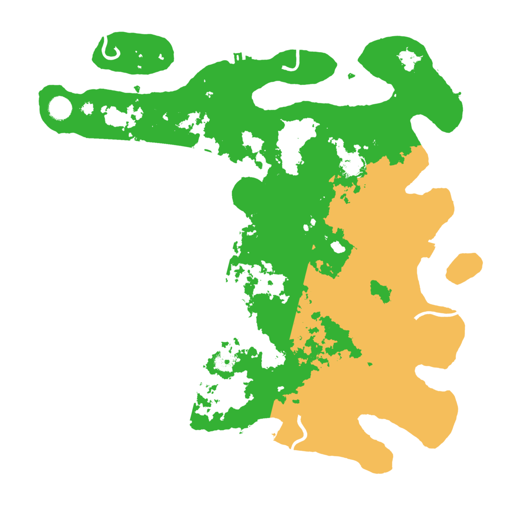 Biome Rust Map: Procedural Map, Size: 3850, Seed: 8081423
