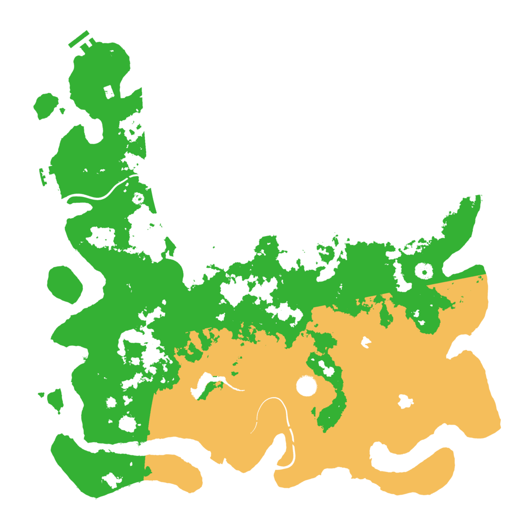 Biome Rust Map: Procedural Map, Size: 4500, Seed: 1608960364