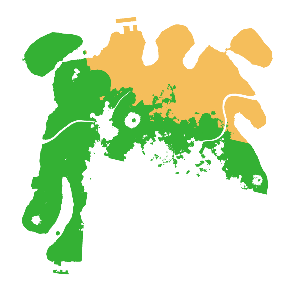 Biome Rust Map: Procedural Map, Size: 3000, Seed: 229694021