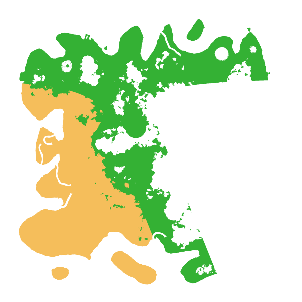 Biome Rust Map: Procedural Map, Size: 4000, Seed: 135092654