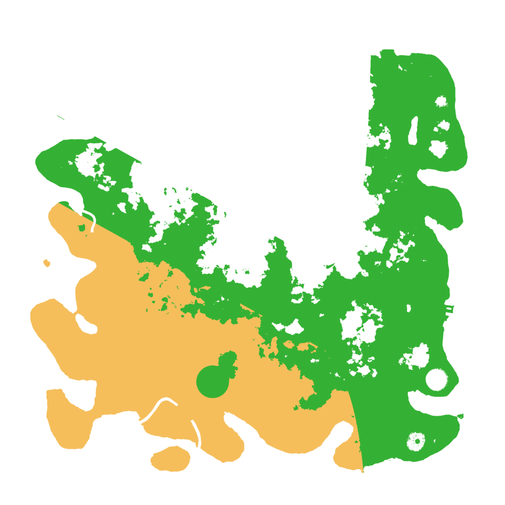 Biome Rust Map: Procedural Map, Size: 4100, Seed: 50093159