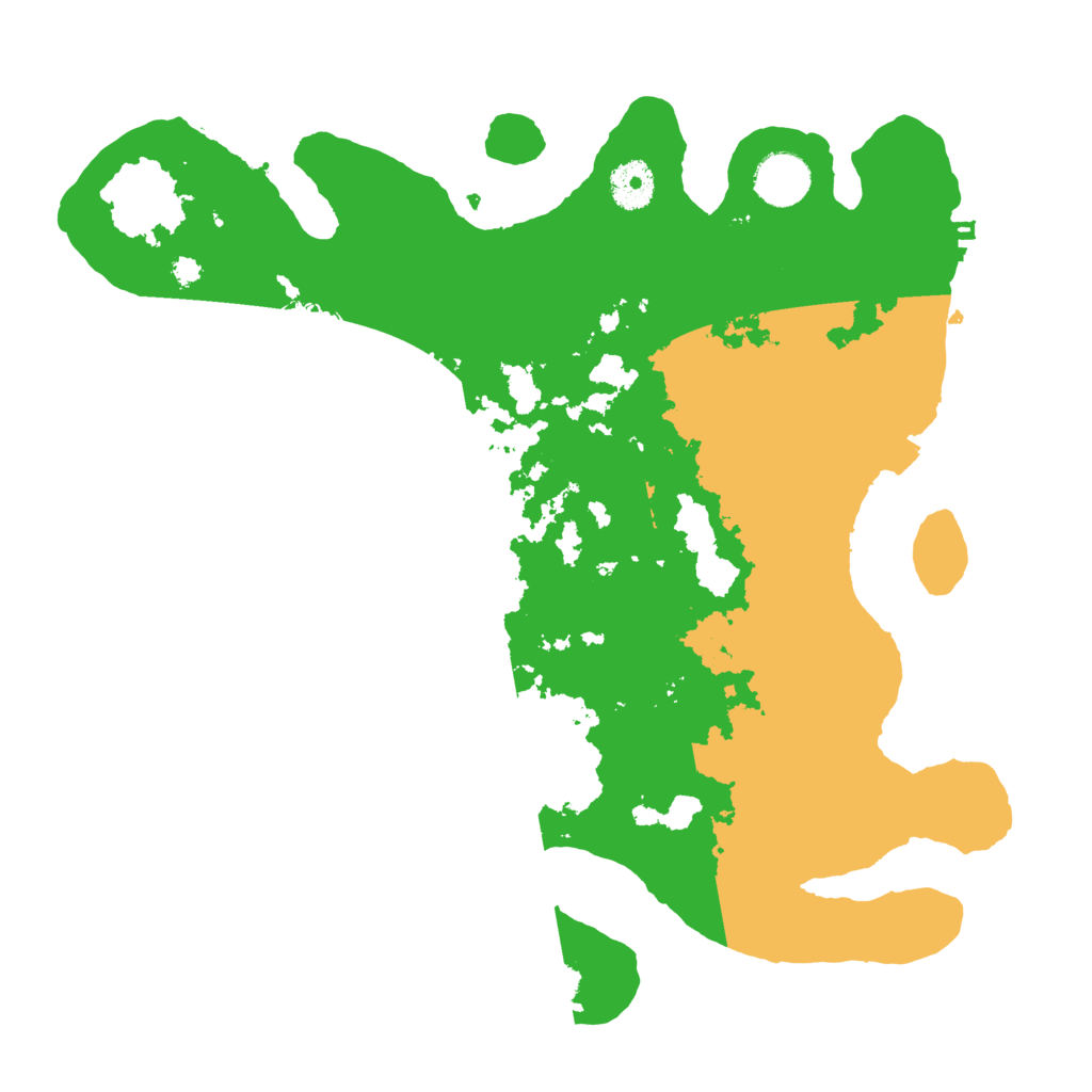 Biome Rust Map: Procedural Map, Size: 3550, Seed: 36069231