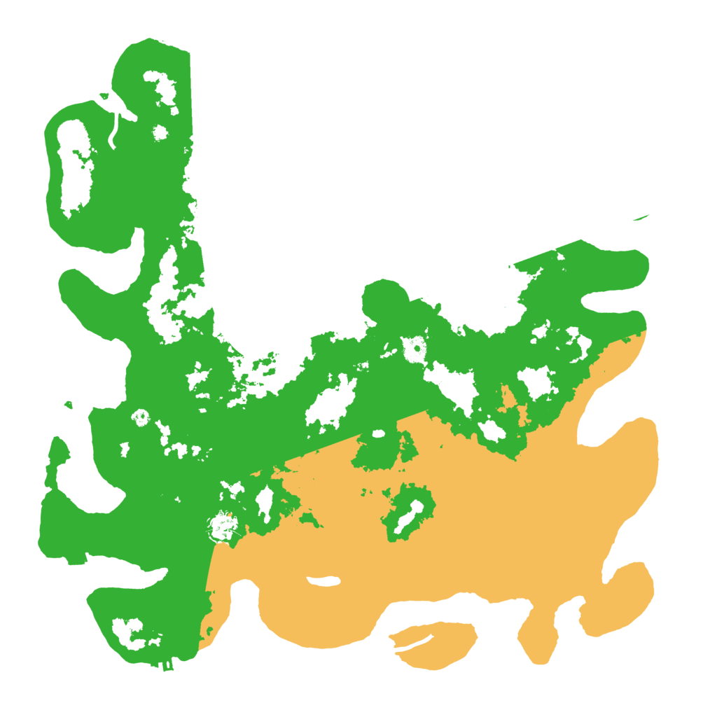 Biome Rust Map: Procedural Map, Size: 4300, Seed: 84062493