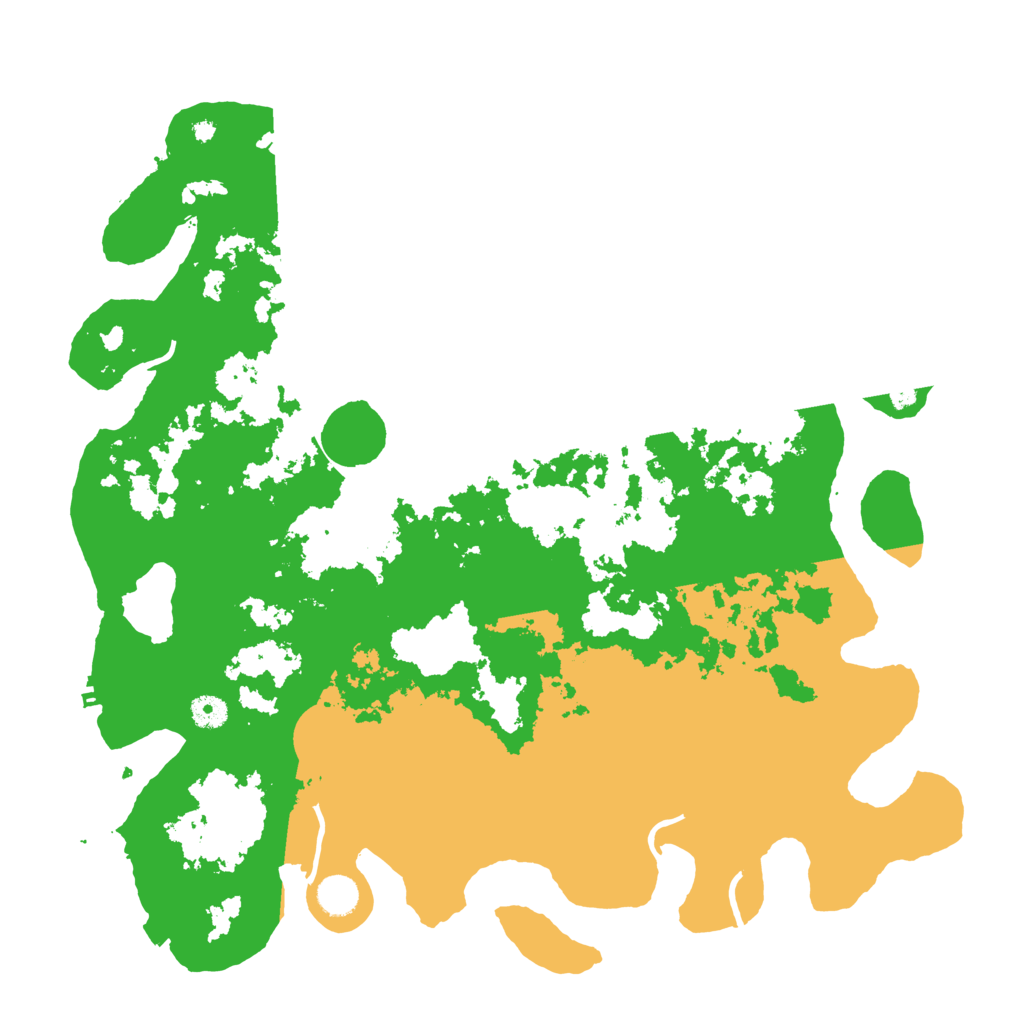 Biome Rust Map: Procedural Map, Size: 4400, Seed: 13686462