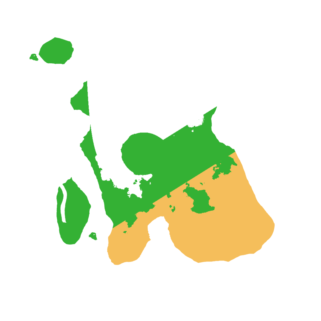 Biome Rust Map: Procedural Map, Size: 2000, Seed: 1872658182