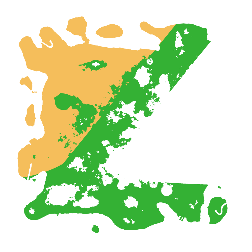 Biome Rust Map: Procedural Map, Size: 4100, Seed: 16527916