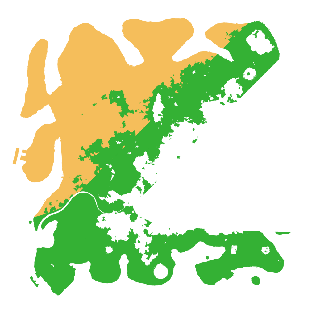 Biome Rust Map: Procedural Map, Size: 3900, Seed: 48020221