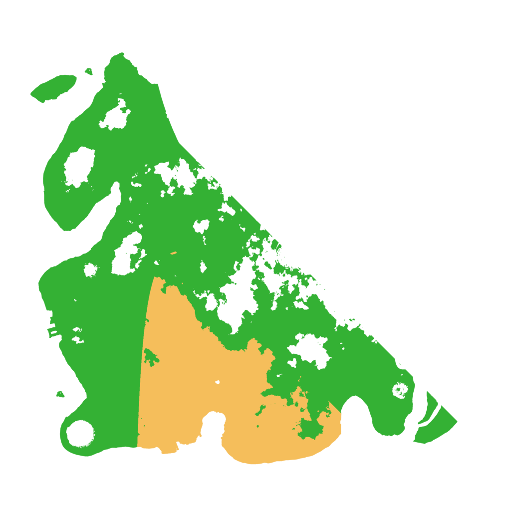 Biome Rust Map: Procedural Map, Size: 3400, Seed: 32852