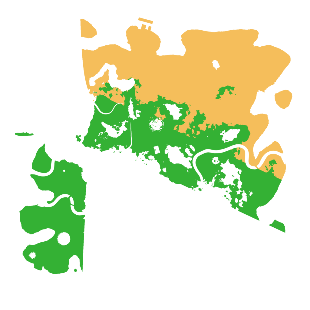 Biome Rust Map: Procedural Map, Size: 4250, Seed: 493251906
