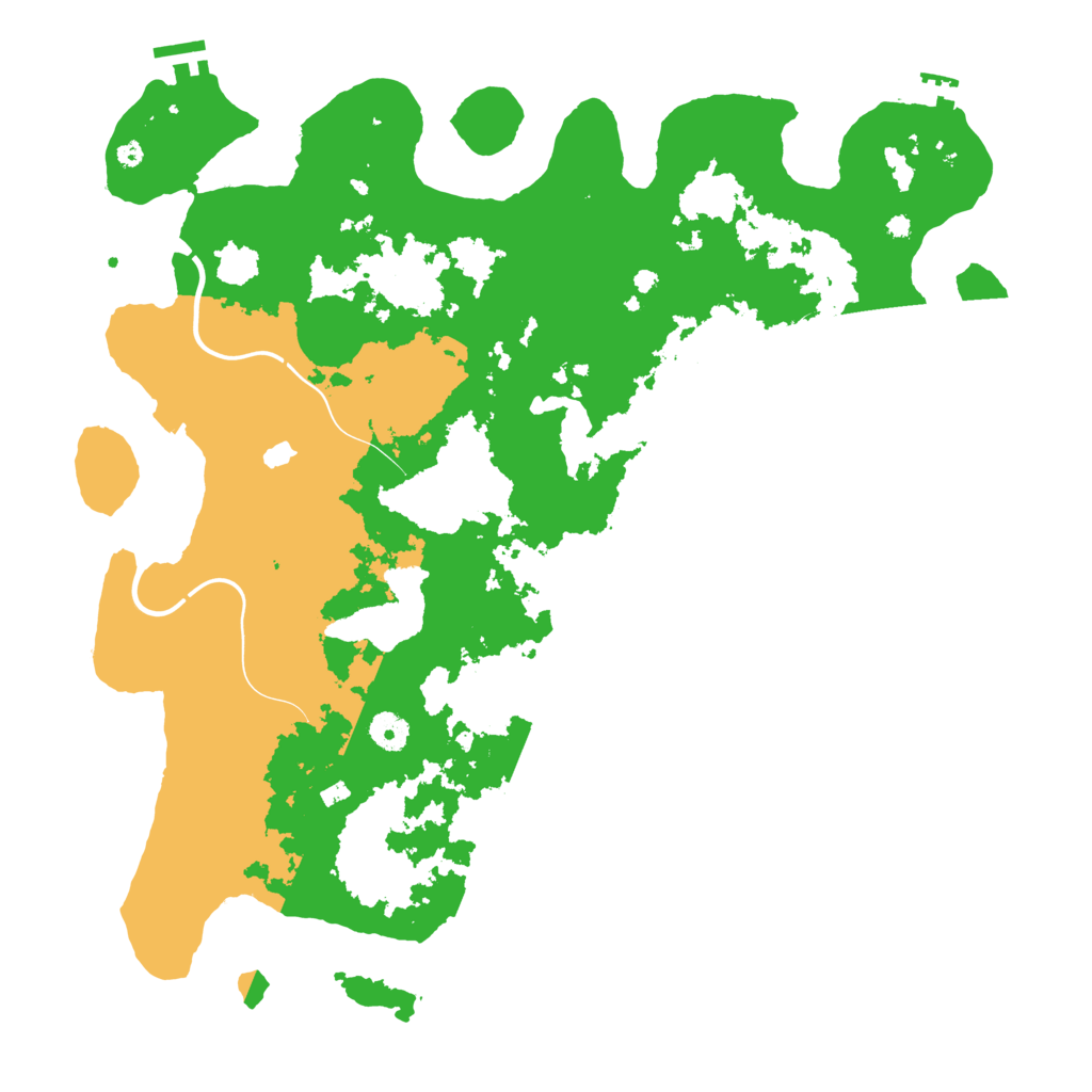 Biome Rust Map: Procedural Map, Size: 4250, Seed: 74279786