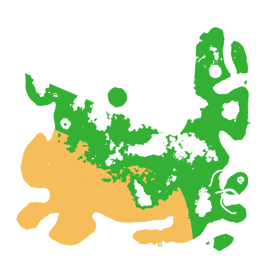 Biome Rust Map: Procedural Map, Size: 3800, Seed: 74091906