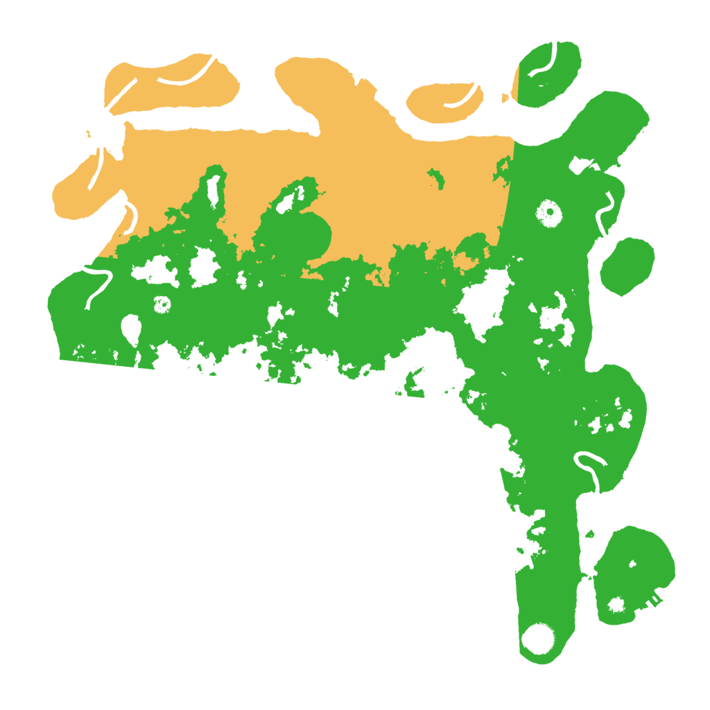 Biome Rust Map: Procedural Map, Size: 4100, Seed: 20140802