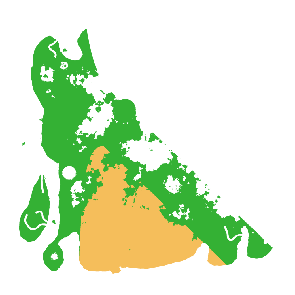 Biome Rust Map: Procedural Map, Size: 3800, Seed: 10764555