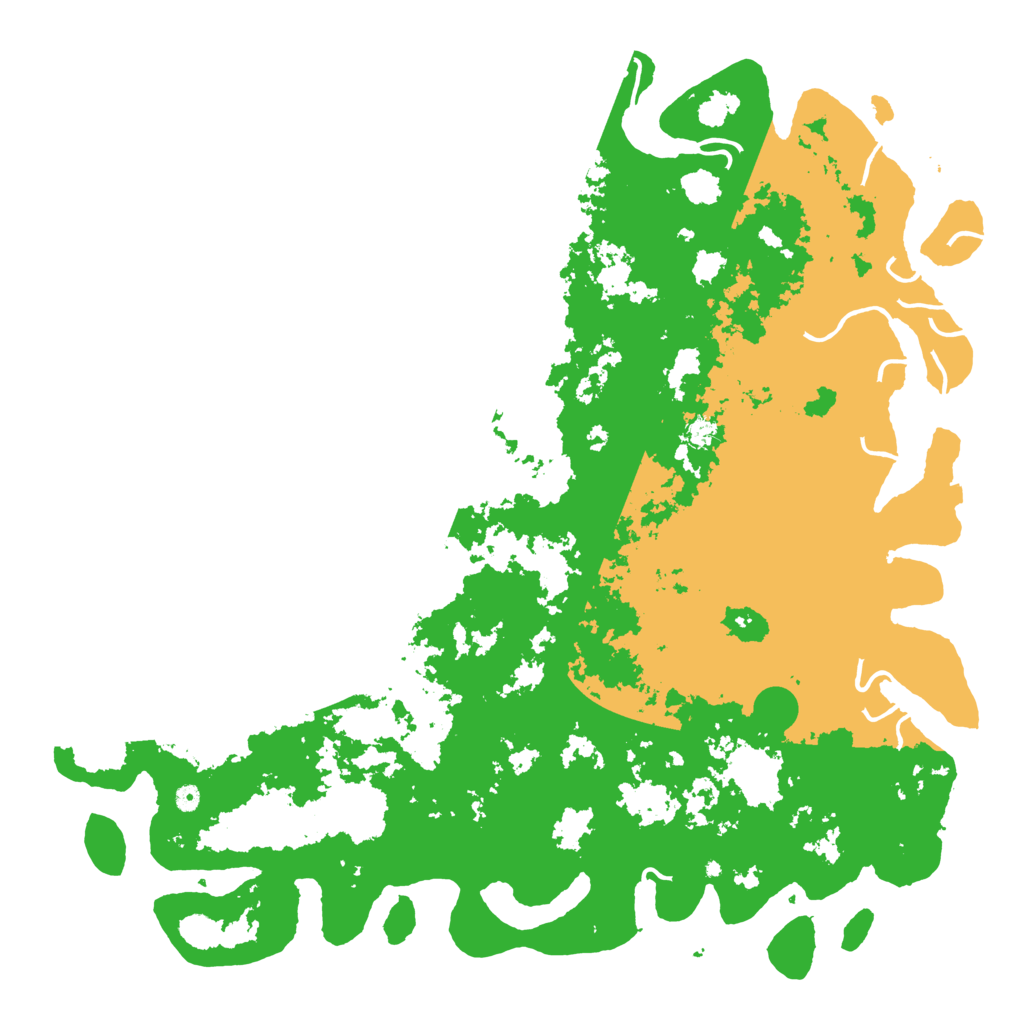 Biome Rust Map: Procedural Map, Size: 6000, Seed: 1823465133
