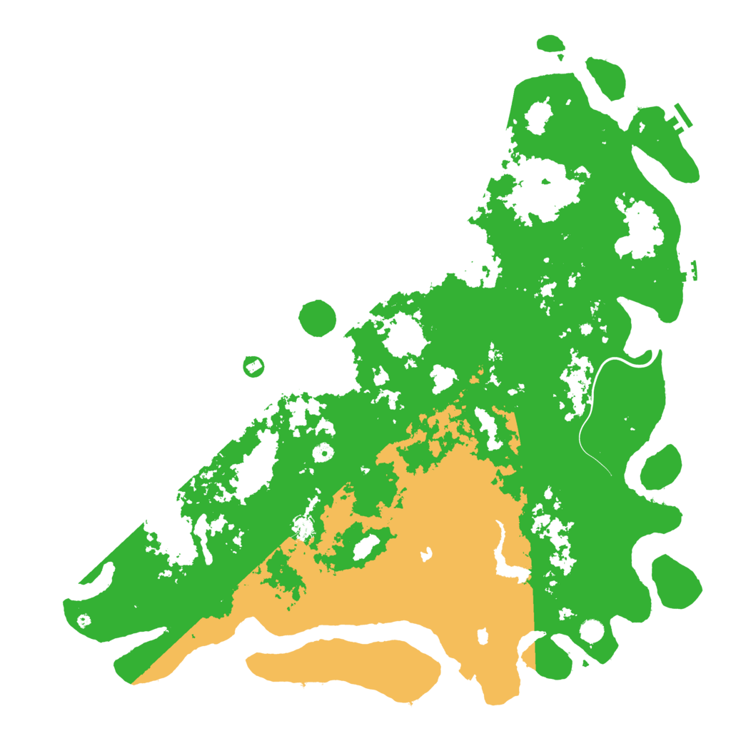 Biome Rust Map: Procedural Map, Size: 5500, Seed: 1934750927