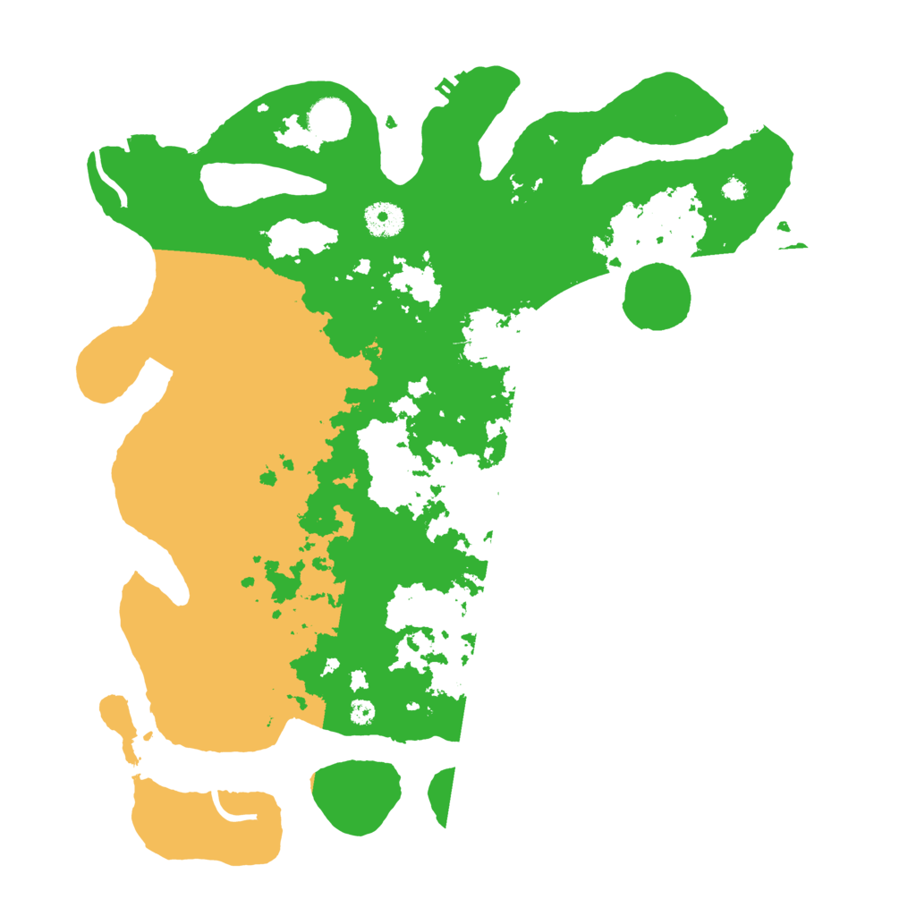 Biome Rust Map: Procedural Map, Size: 3700, Seed: 341143658