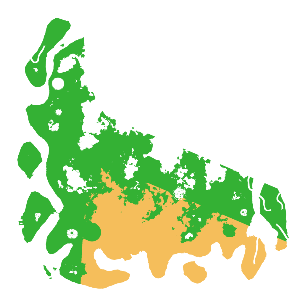 Biome Rust Map: Procedural Map, Size: 4400, Seed: 54588301