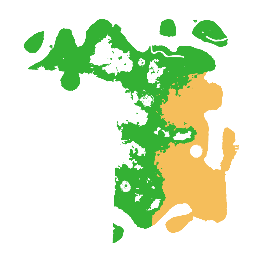 Biome Rust Map: Procedural Map, Size: 3650, Seed: 22529274