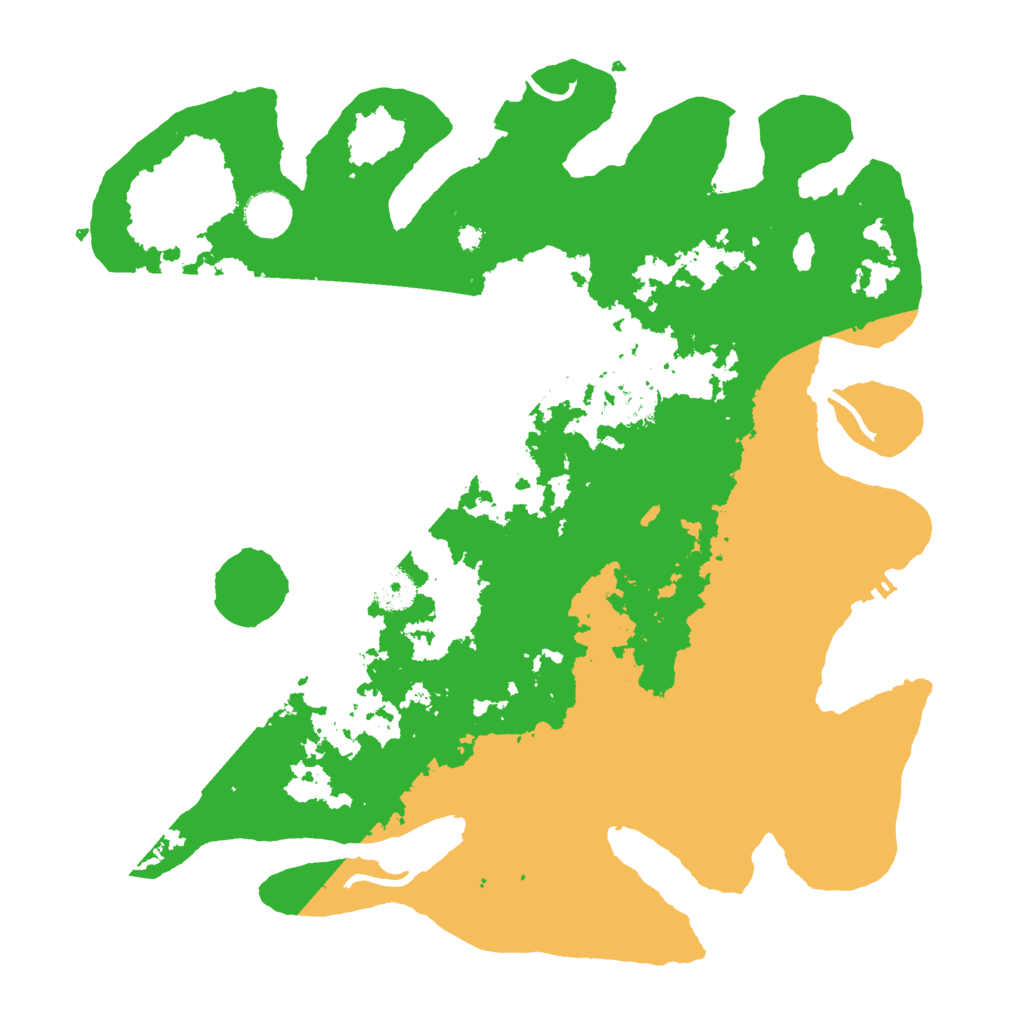 Biome Rust Map: Procedural Map, Size: 3850, Seed: 79838136