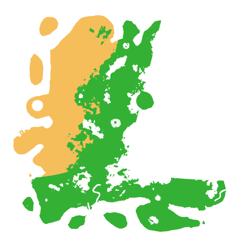 Biome Rust Map: Procedural Map, Size: 3900, Seed: 58088978
