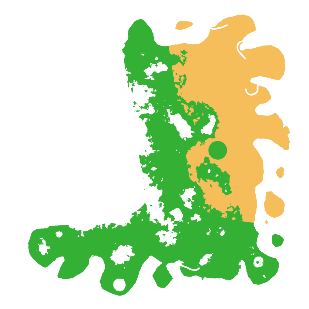 Biome Rust Map: Procedural Map, Size: 4400, Seed: 36190954