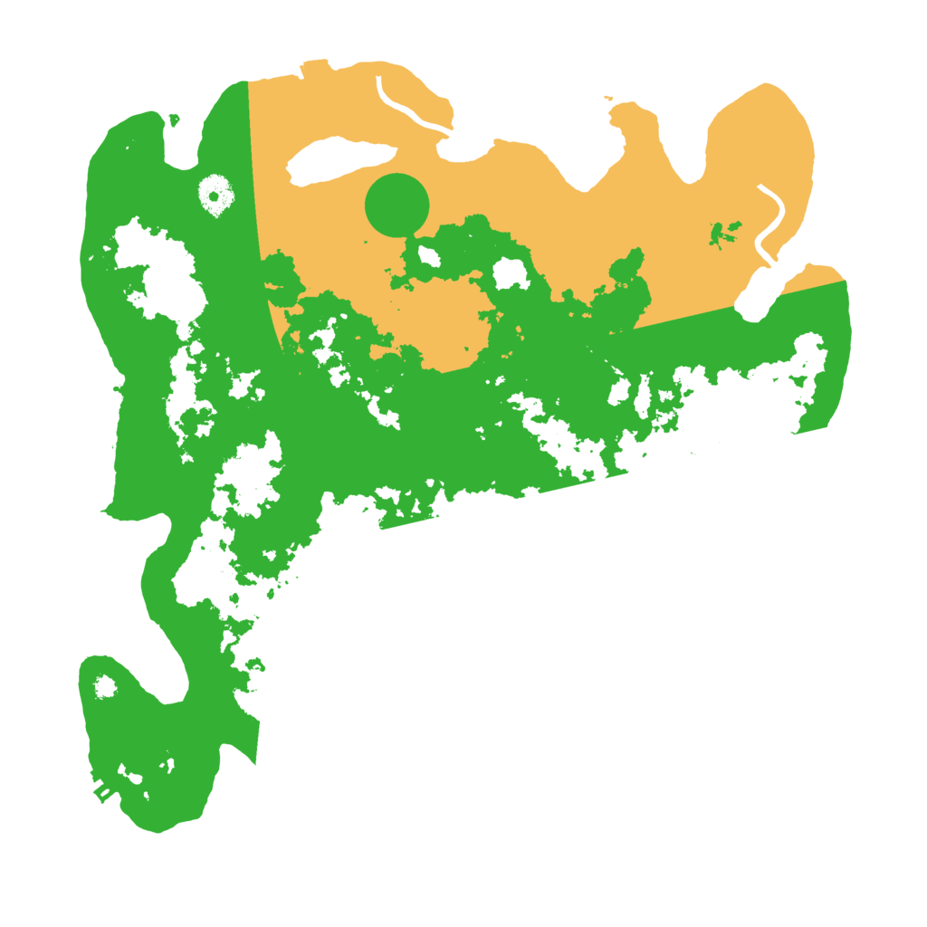 Biome Rust Map: Procedural Map, Size: 3800, Seed: 24080168
