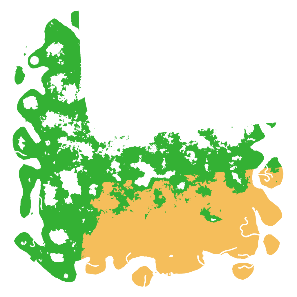 Biome Rust Map: Procedural Map, Size: 6000, Seed: 1888919259