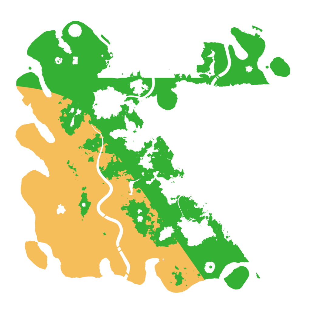 Biome Rust Map: Procedural Map, Size: 4250, Seed: 69082919