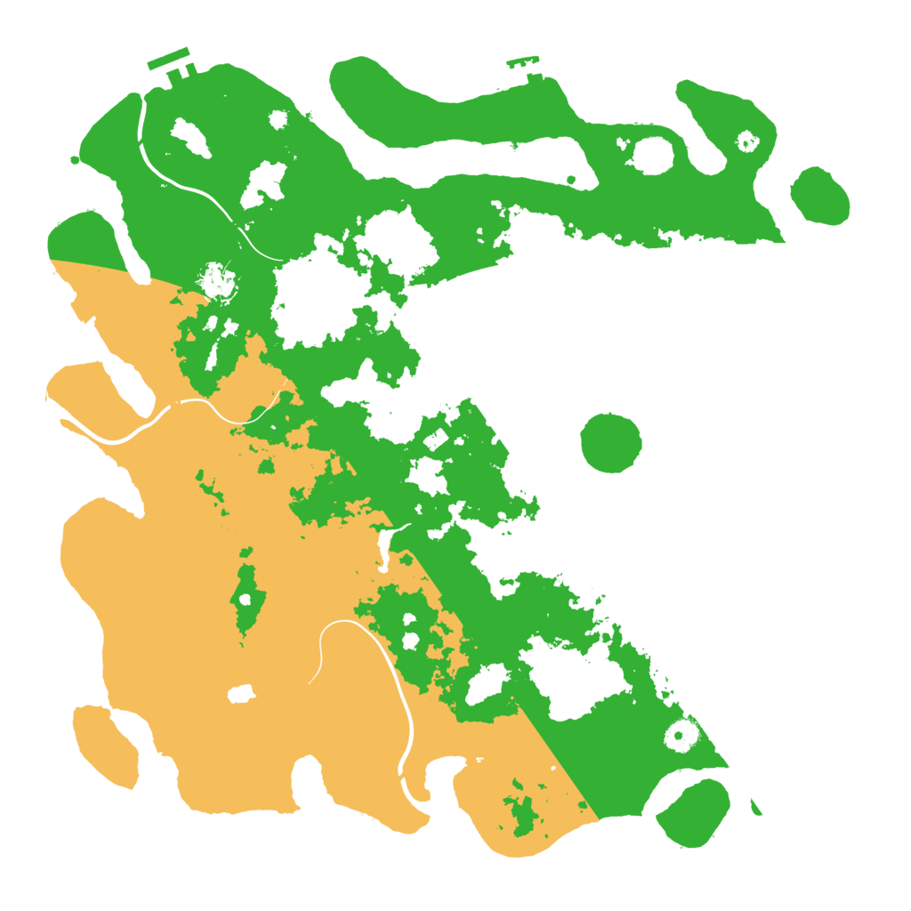 Biome Rust Map: Procedural Map, Size: 4250, Seed: 69082919