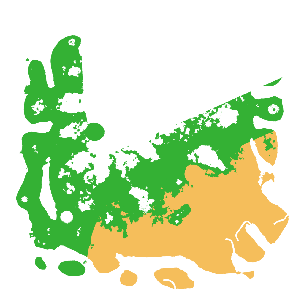 Biome Rust Map: Procedural Map, Size: 4400, Seed: 86452823