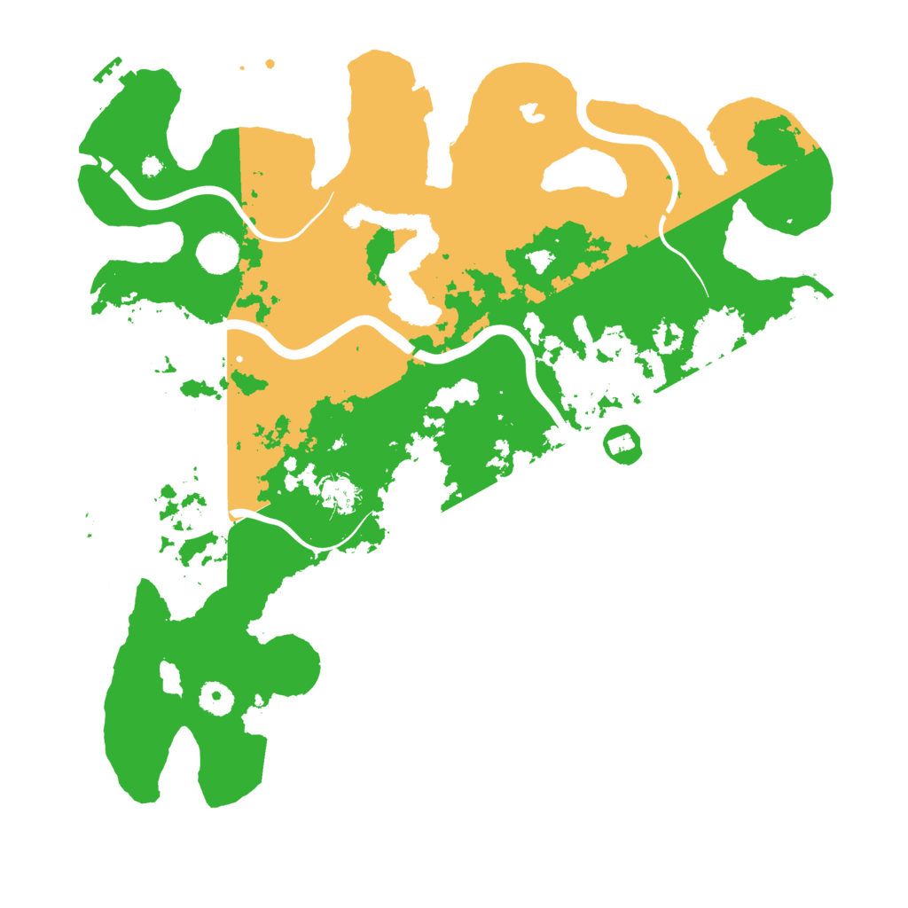 Biome Rust Map: Procedural Map, Size: 4000, Seed: 142342233