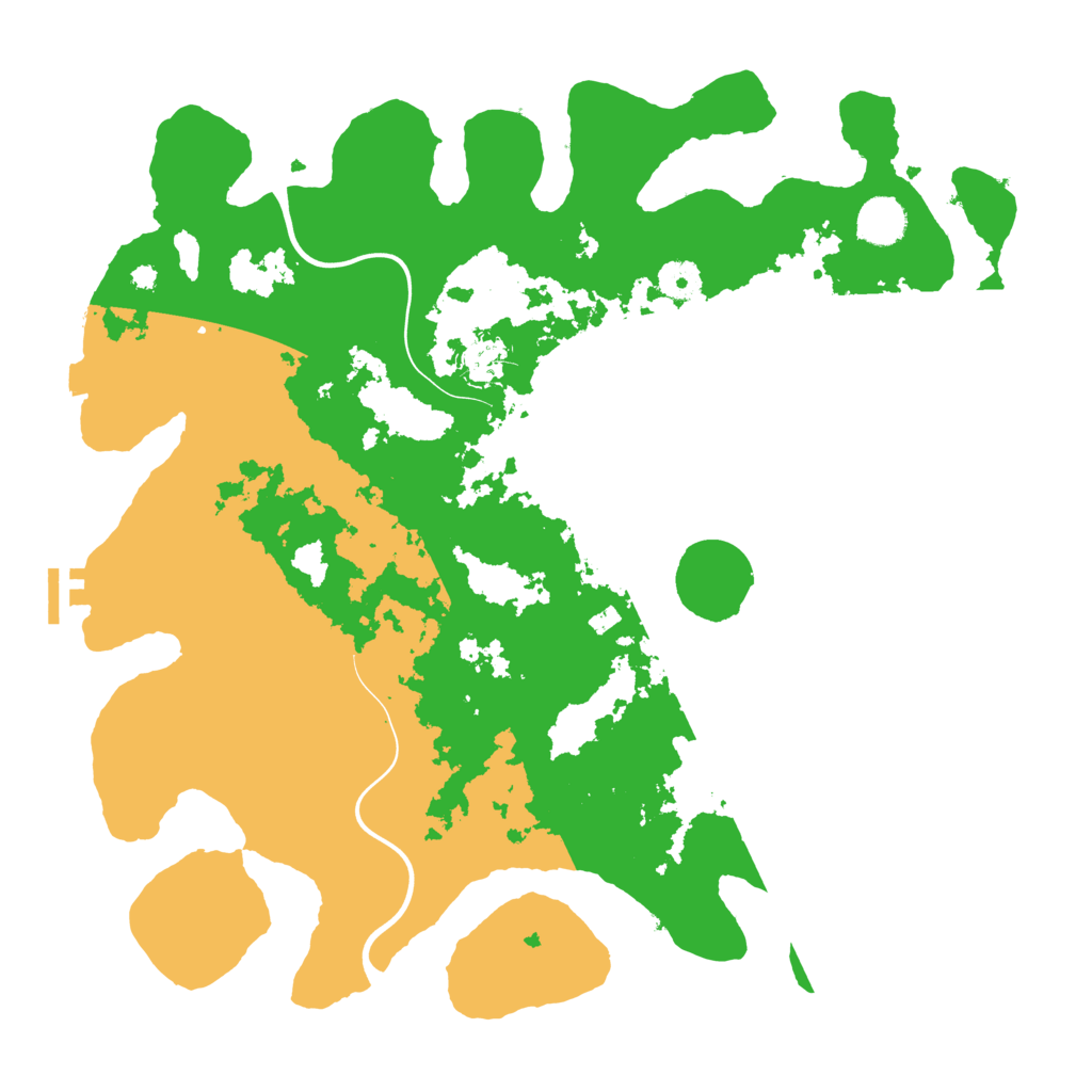 Biome Rust Map: Procedural Map, Size: 3950, Seed: 2009473895