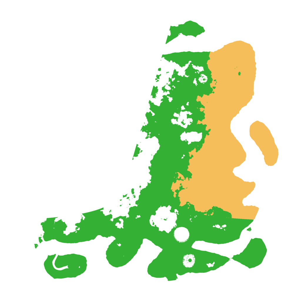Biome Rust Map: Procedural Map, Size: 3500, Seed: 879955032