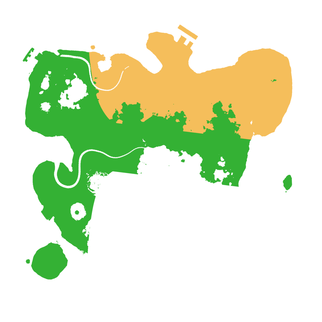 Biome Rust Map: Procedural Map, Size: 3000, Seed: 237111987