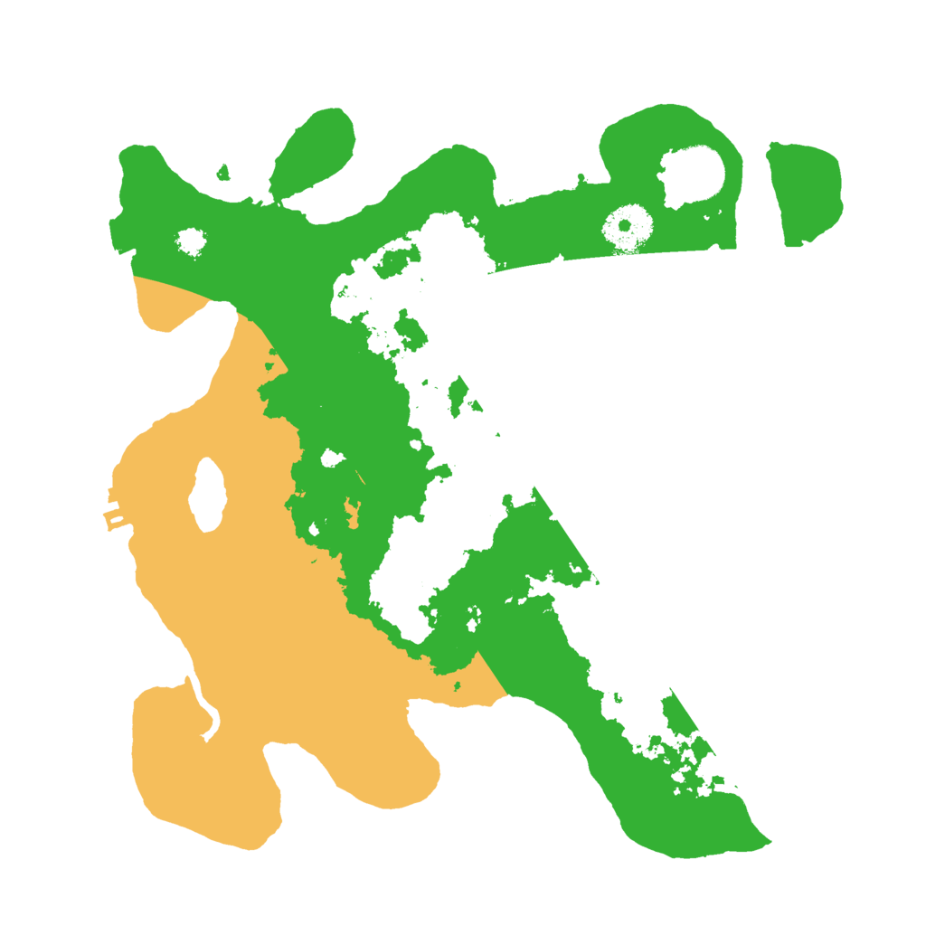 Biome Rust Map: Procedural Map, Size: 3000, Seed: 843861567